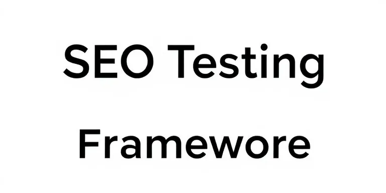 Seo Testing Framework